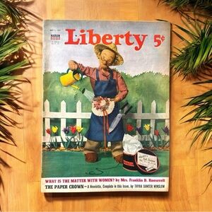 VINTAGE 1941 Liberty Magazine – Collectible Issue